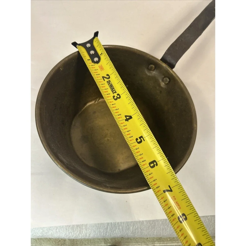 Vintage‎ Camping Hand Wrought Brass?  Ladle/Water  Soup Dipper